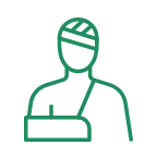 おけがの保険アイコン